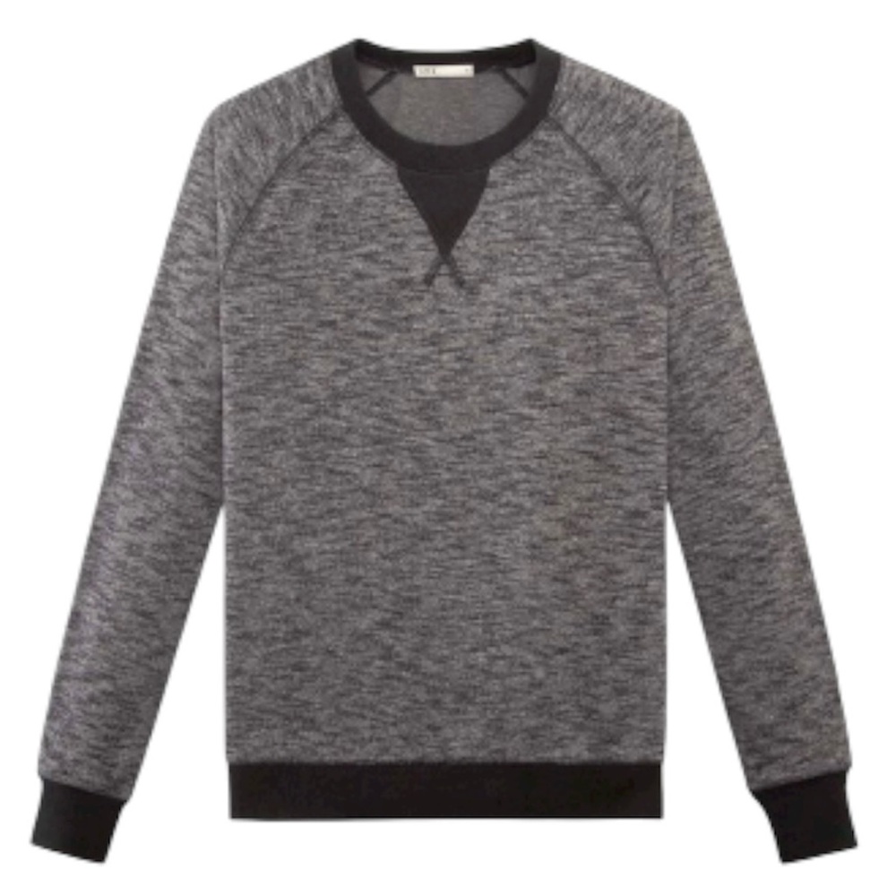 ONS Marled Double Face Malcom Sweat Charcoal, NWOT, Size M